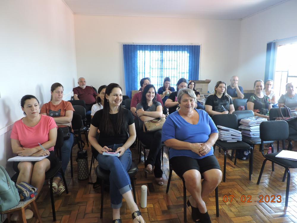 Professora participaram de formação em Redentora (Foto: Divulgação)
