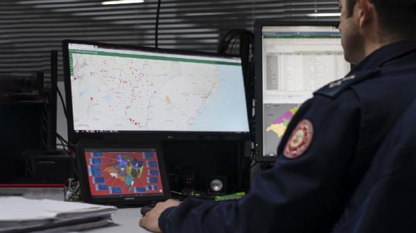 O monitoramento facilitará o planejamento logístico e de pessoal no atendimento a diferentes regiões do Estado. - Foto: Divulgação CBMRS