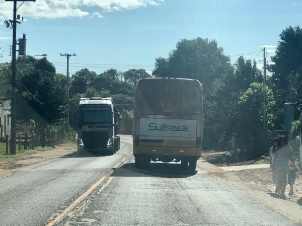 Serviços de transporte de cargas e de passageiros apresentaram a segunda maior queda do valor adicionado no semestre (Foto: Diones Roberto Becker)