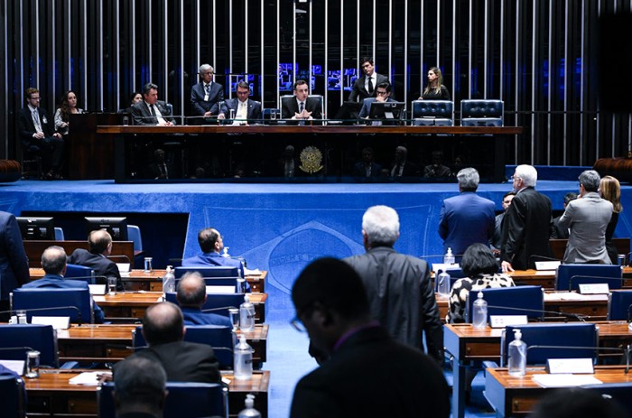 Nomes indicados pelos líderes partidários para titulares e suplentes foram escolhidos nesta terça-feira (21). Ainda há duas vagas de suplência a serem definidas - Jefferson Rudy/Agência Senado