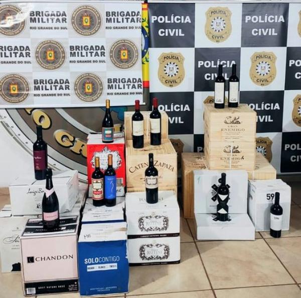 Carregamento vindo da Argentina foi encaminhado para a Receita Federal de Santo Ângelo - Foto: BM Divulgação