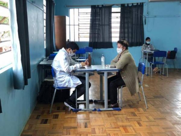 Na primeira parte do estudo, dos 101 testes realizados, três apresentaram resultado positivo para o novo coronavírus (Foto: Divulgação/UNIJUÍ)