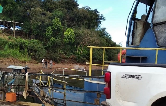 Brigada Militar e Polícia Civil atenderam a ocorrência (Foto: Três Passos News)