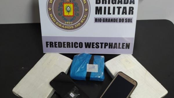 A droga totalizou 2,6 Kg - Foto: 37º BPM