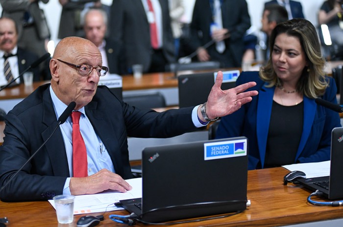 Amin não concorda com a suspensão da implantação do novo ensino médio - Geraldo Magela/Agência Senado
