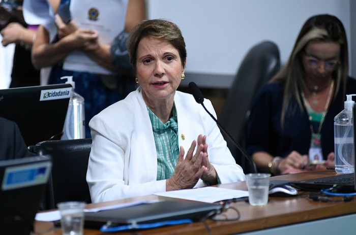 A audiência pública foi solicitada pela senadora Tereza Cristina, que já foi ministra da Agricultura - Geraldo Magela/Agência Senado