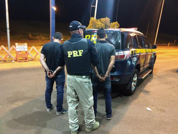 Prisões foram efetuadas nesta quarta-feira (Foto: Divulgação/PRF)
