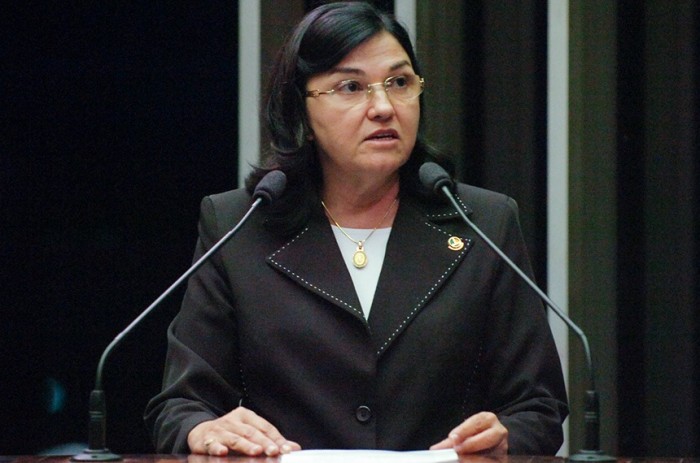 Suplente de Fernando Collor, Ada Mello assumiu o mandato em 2008 - Geraldo Magela/Agência Senado