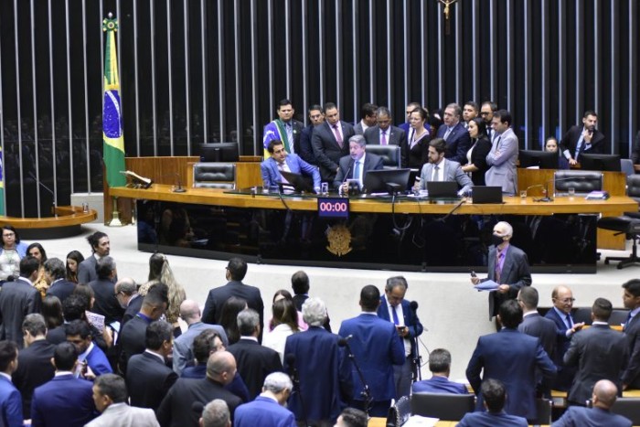 Sessão deliberativa do Plenário da Câmara - (Foto: Zeca Ribeiro/Câmara dos Deputados)