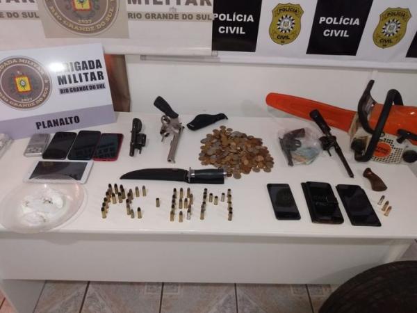 Trabalhos como este, buscam dirimir os crimes de tráfico de drogas e associação para o tráfico na região - Foto: BM/PC divulgação