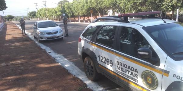 Balanço divulgado mostra que foram identificadas 105 pessoas, abordados 30 automóveis e três motocicletas (Foto: Divulgação/BM)