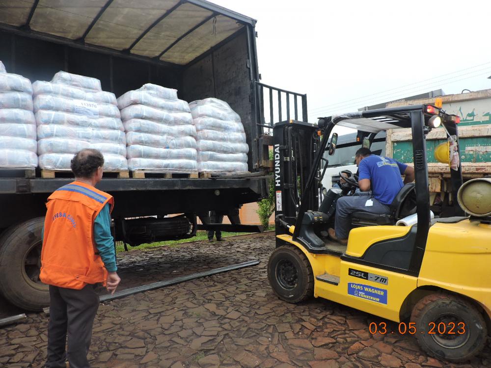 O município vai proceder com a distribuição para os beneficiários (Foto: Prefeitura de Redentora/Divulgação)