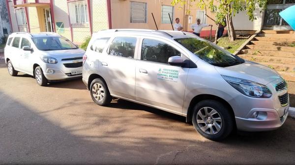 Veículos ficarão a disposição da secretaria da Saúde (Foto: ASCOM Coronel Bicaco)