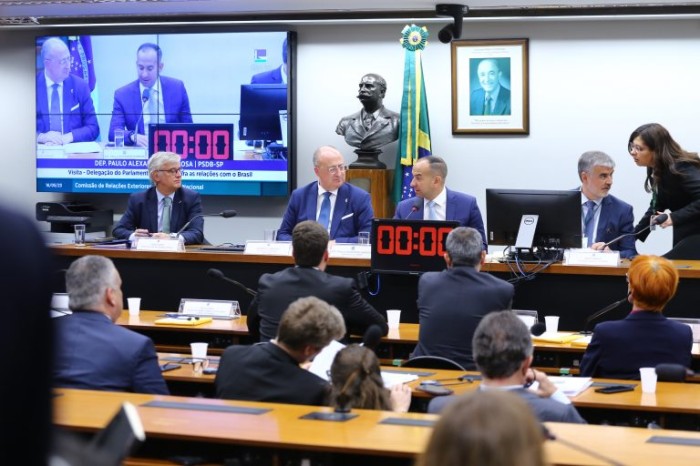 Deputados europeus temem que eleição do parlamento europeu atrapalhe negociações - (Foto: Vinicius Loures / Câmara dos Deputados)