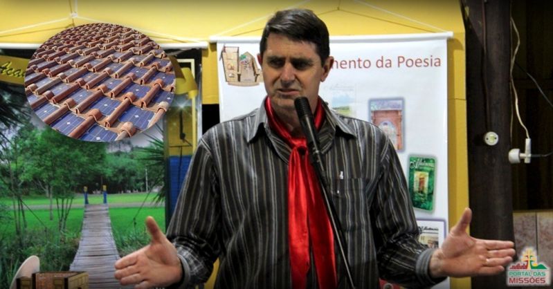 Otávio Reichert é escritor, poeta e declamador (Foto: Arquivo Pessoal)
