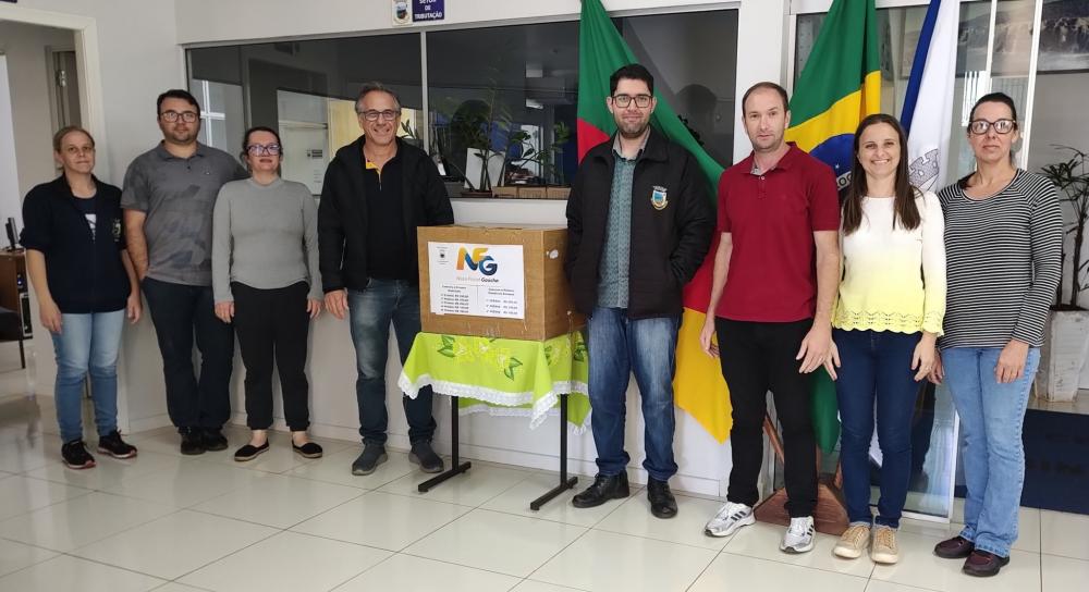 Sorteio ocorreu na Prefeitura de Derrubadas (Foto: Ascom/Derrubadas)