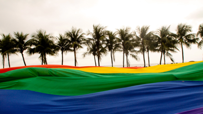 Foto: Flickr da Parada do Orgulho LGBT na praia de Copacabana