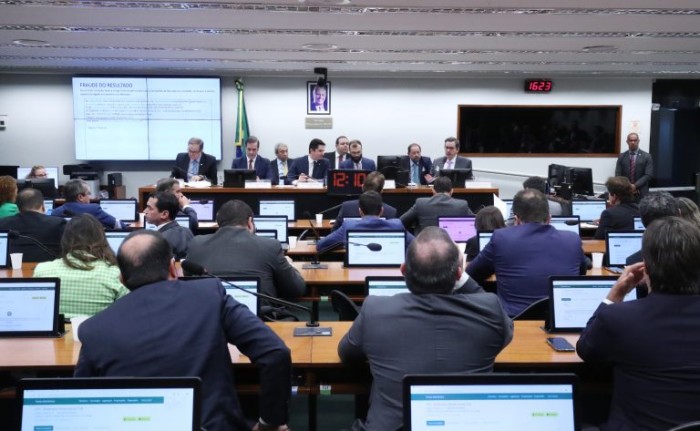 Reunião da CPI das Americanas - (Foto: Bruno Spada/Câmara dos Deputados)