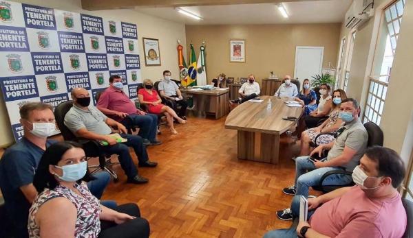 Encontro ocorrido na manhã da quarta-feira (09/12) (Foto: Divulgação)