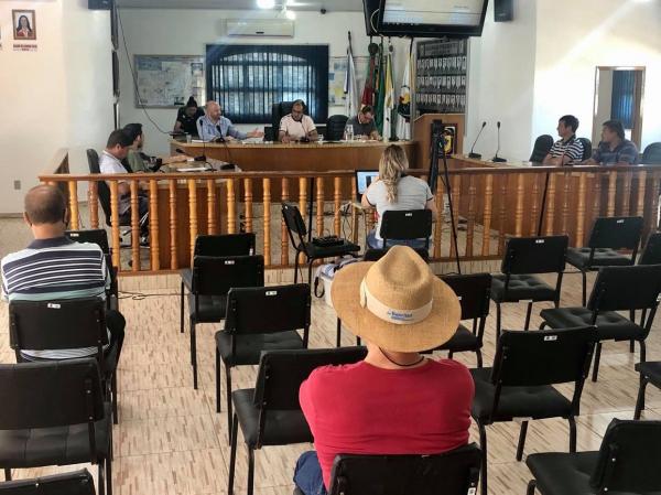 Projeto de Lei que autoriza a assinatura de convênio foi aprovado de forma unânime na sessão ordinária da segunda-feira (07/12) (Foto: Diones Roberto Becker)