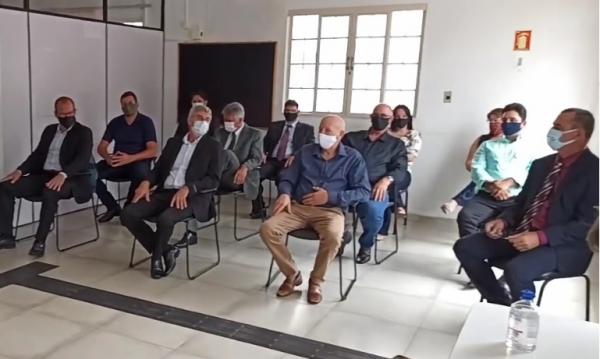 Eleitos foram diplomados nesta segunda-feira no Cartório Eleitoral (Foto: Maicon Spanic)
