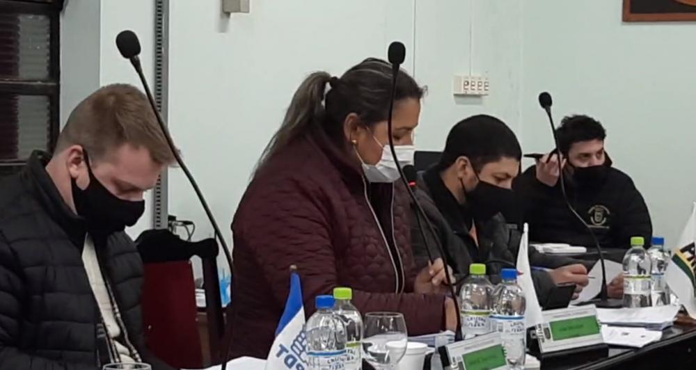 A moção foi apresentada pela banca do MDB e aprovada por unanimidade (Foto: Reprodução)