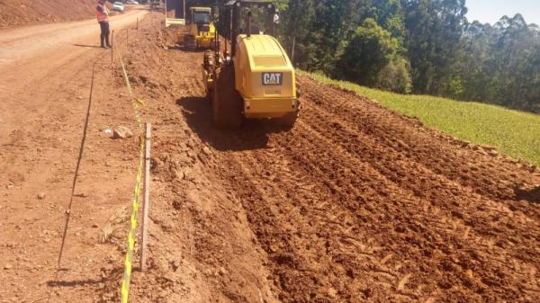 Serão pavimentados três quilômetros da ERS 324 (Foto: Divulgação/DAER)