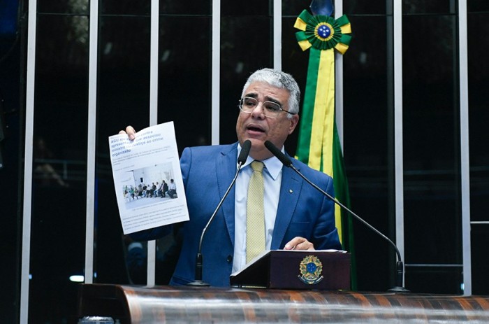 Senador criticou processo movido pela AGU contra apresentador de rádio - Foto: Roque de Sá/Agência Senado