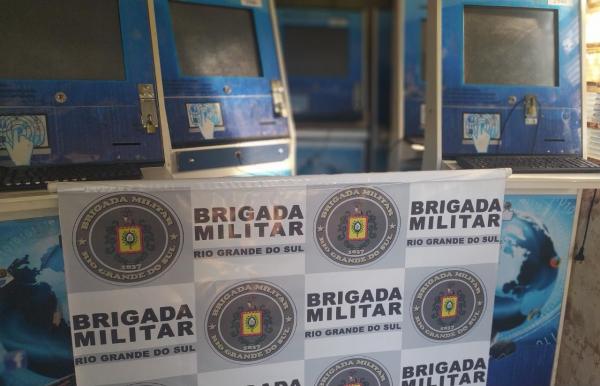 Ação visou coibir os jogos de azar (Foto: Divulgação/BM)