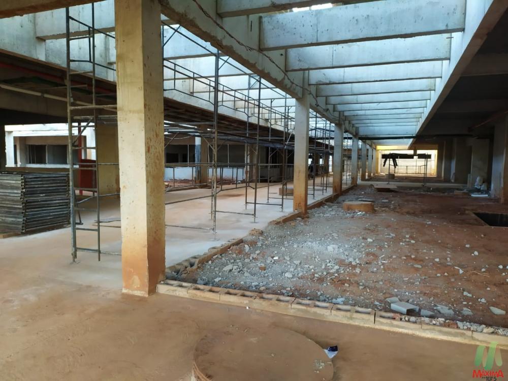 Obras do Hospital Regional estão paralisadas (Foto: Prefeitura de Palmeira das Missões)