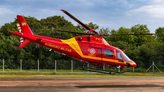 Com características múltiplas, o helicóptero poderá ser utilizado em operações aéreas sobre terra e água -Foto: Gustavo Mansur/Secom