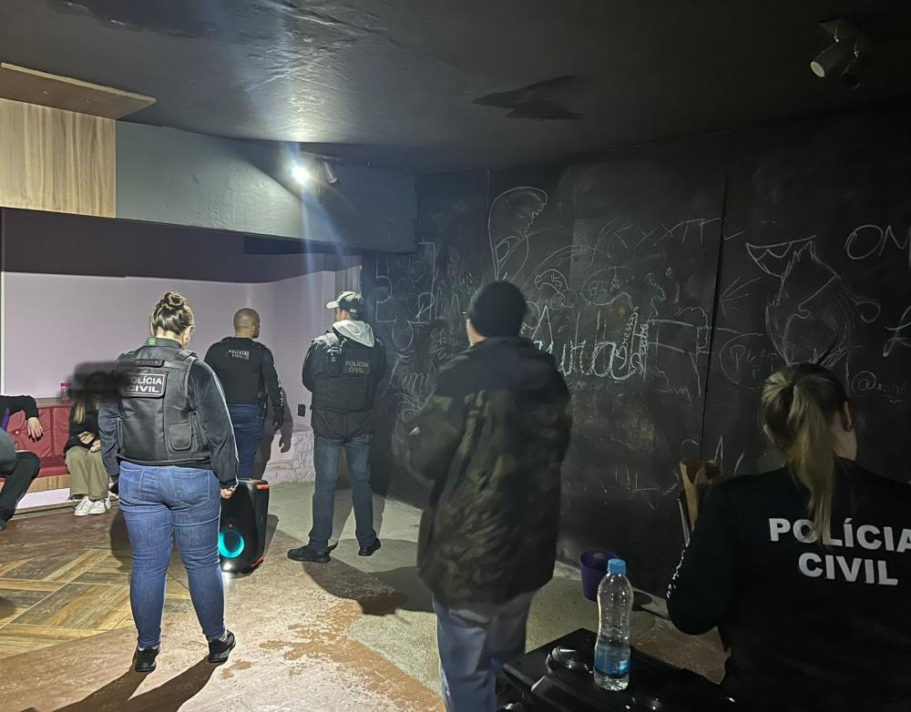 Operação Plano B foi realizado em Caxias do Sul (Foto: Polícia Civil)