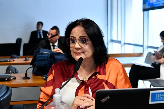 A senadora Damares Alves foi a relatora do projeto - Foto: Geraldo Magela/Agência Senado