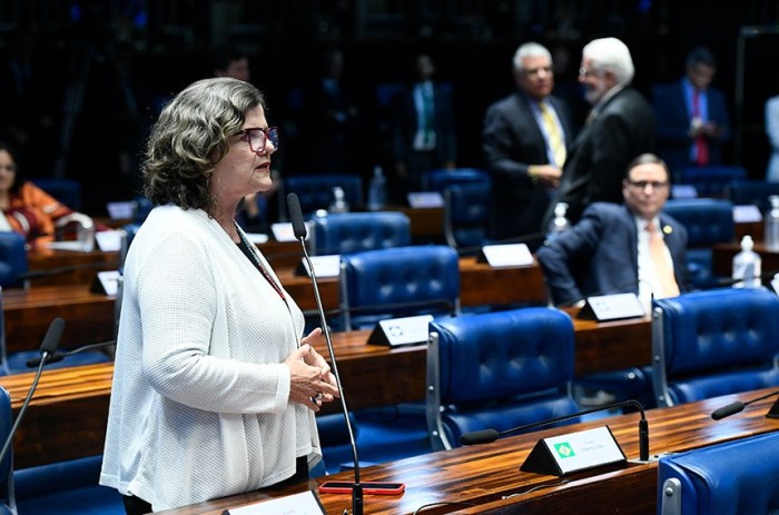 A relatora, Teresa Leitão, destacou a importância do programa para fortalecer a agricultura familiar no país - Foto: Marcos Oliveira/Agência Senado