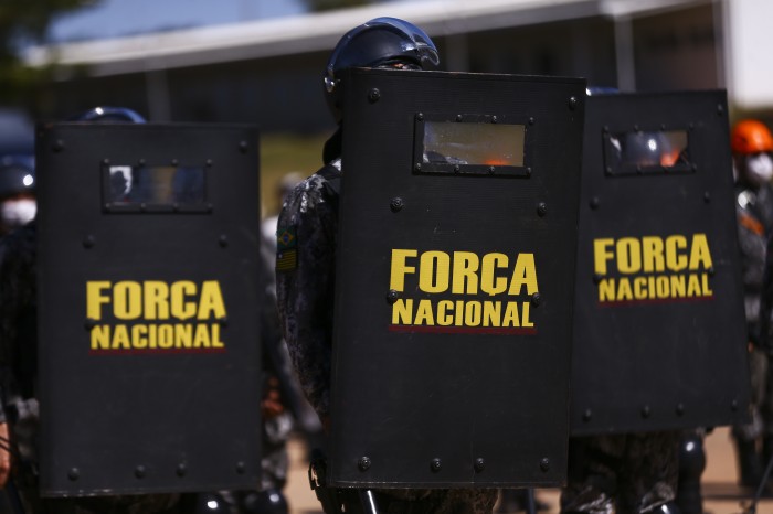 Força Nacional volta a atuar na região (Foto: Marcelo Camargo/Agência Brasil)