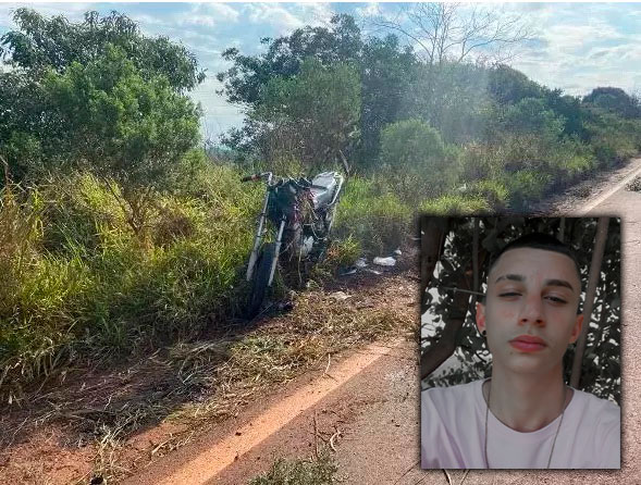 Jovem morreu em acidente envolvendo motocicleta (Foto: Montagem Observador Regional)