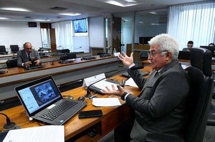Astronauta Marcos Pontes requereu a audiência pública sobre a instituição do Dia Nacional do Físico - Foto: Marcos Oliveira/Agência Senado
