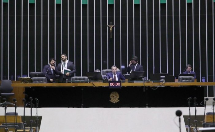 Arthur Lira preside sessão do Plenário - (Foto: Zeca Ribeiro/Câmara dos Deputados)