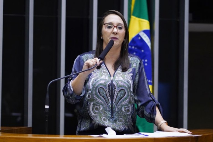 Erika Hilton, autora do projeto - (Foto: Zeca Ribeiro/Câmara dos Deputados)