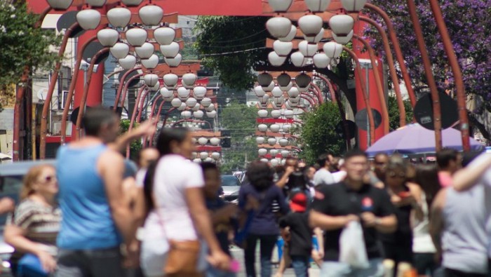 Feira da Liberdade, em São Paulo (SP). Crédito: Rogério Cassimiro/MTur Destinos