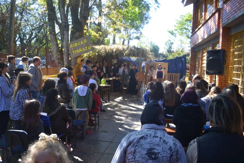 A partir dessa quarta-feira, ocorre as visitações na Escola Sepé Tiaraju (Foto: Jonas Martins) 