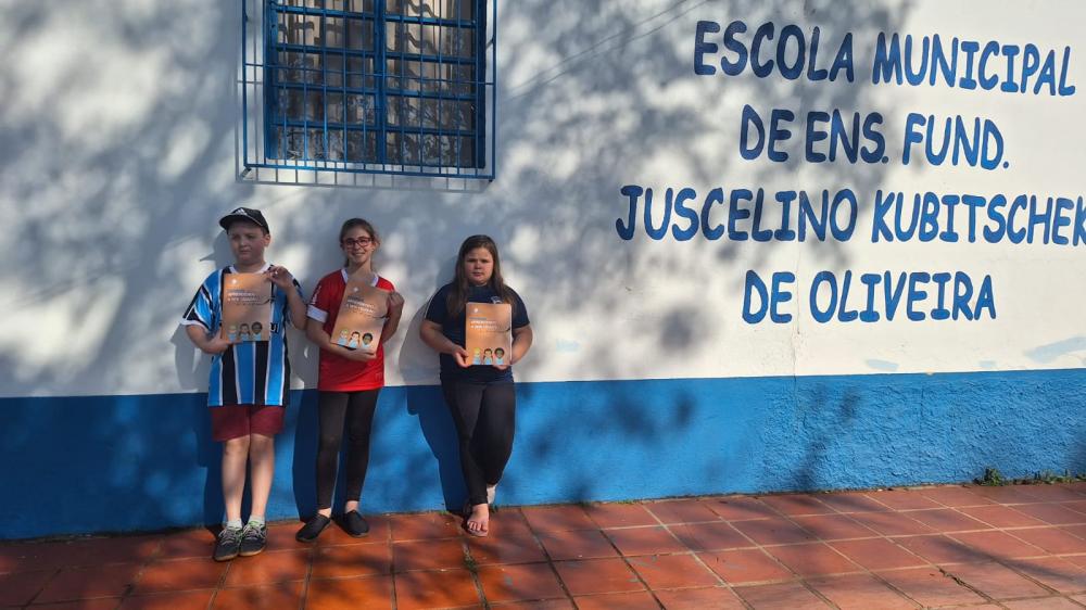 Escolas municipais desenvolveram os projetos (Foto: Prefeitura de Derrubadas)