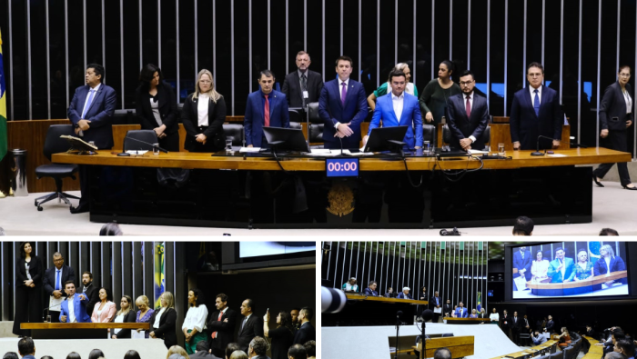 Sessão Solene na Câmara dos Deputados homenageou os 20 anos de criação do MTur. Crédito: Roberto Castro/MTur