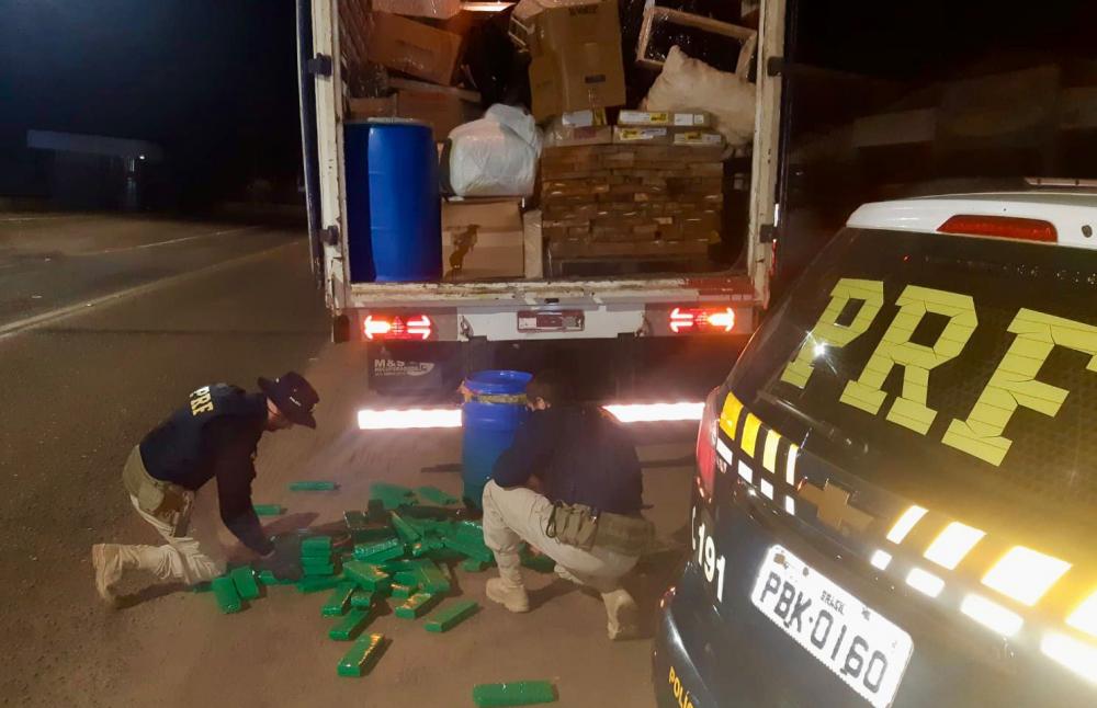 Apreensão foi realizado pela Policia Rodoviária Federal (Foto: PRF)