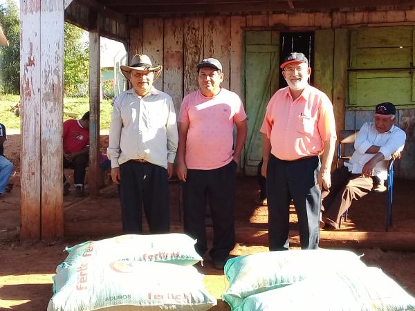 Foram beneficiadas cerca de 300 famílias da Terra do Guarita (Foto: Divulgação/ASCOM Redentora)