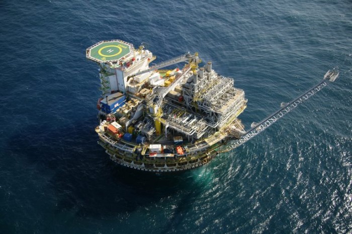 Plataforma da Petrobras - (Foto: Geraldo Falcão/Agência Petrobras)