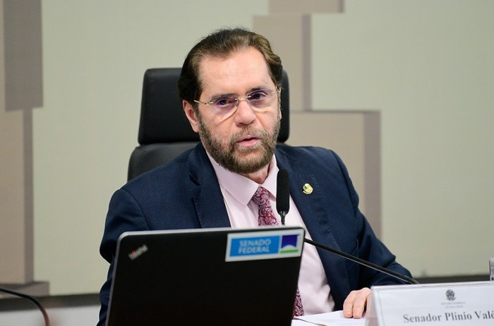 Presidente da CPI, Plínio Valério é autor do pedido de diligência no Amazonas - Foto: Pedro França/Agência Senado