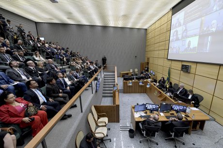 Sessão começou ainda em junho, em Brasília (Foto: Gustavo Lima / STJ/Divulgação) 