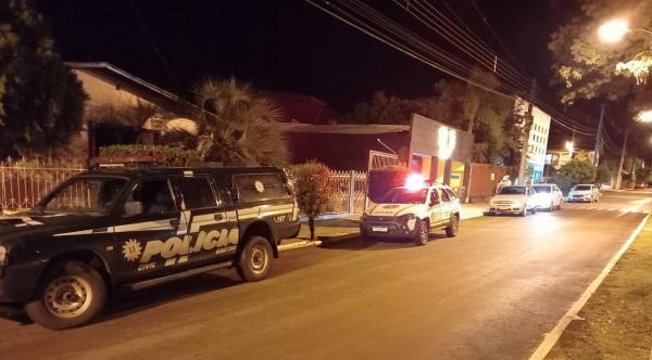 Fiscalização visa garantir o cumprimento do decreto estadual nº 55.765/2021 em razão da pandemia de Covid-19 (Foto: Divulgação/Brigada Militar)