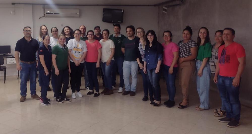 A oficina foi coordenada pelo Setor de Imunização da 15ª CRS (Foto: Ascom de Redentora)